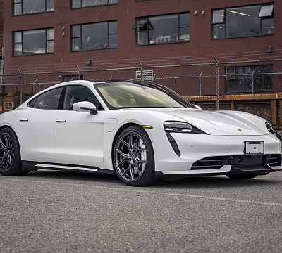 Фото дисков Vossen HF-5 на Porsche Taycan I