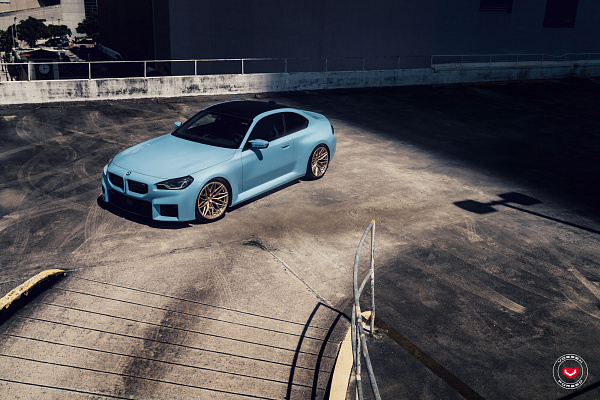 Фото дисков Vossen S21-02 Глянцевая шампань на BMW 2/M2 (G42/G87)