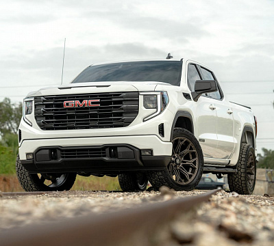 Фото дисков 4PLAY 4P83 на GMC Sierra IV