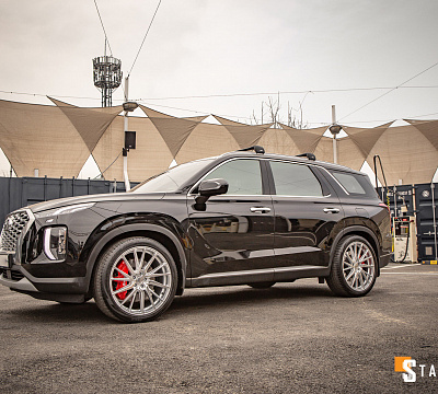 Фото дисков Vossen HF-4T на Hyundai Palisade I