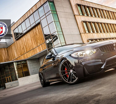 Фото дисков HRE P104 на BMW 4/M4 (F32/F82)
