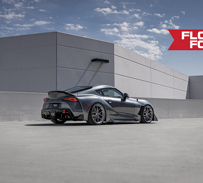 Фото дисков HRE FF21 на Toyota Supra A90