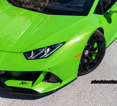 Фото дисков HRE R101 Lightweight на Lamborghini Huracan