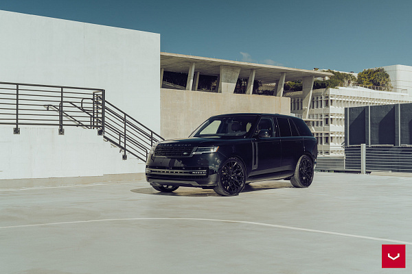 Фото дисков Vossen HF-2 Черный глянец на Land Rover Range Rover V
