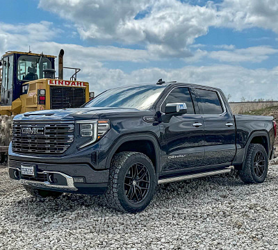 Фото дисков HRE P161 на GMC Sierra IV