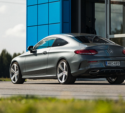 Фото дисков Vossen CG-210 на Mercedes-Benz C-Class (W205)