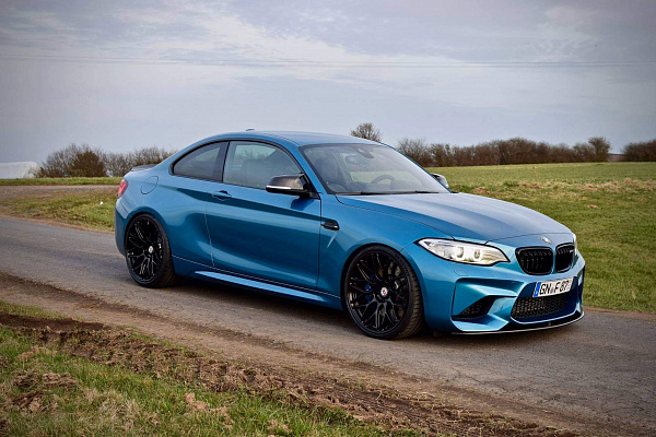 Фото дисков HRE RC100 Черный глянец на BMW 2/M2 (F22/F87)