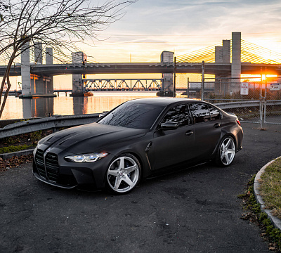 Фото дисков HRE 527M на BMW 3/M3 (G2x/G80)