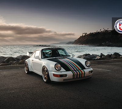 Фото дисков HRE 527 на Porsche 911 III