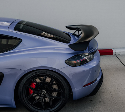 Фото дисков Brixton Forged PF7-RS на Porsche Cayman III