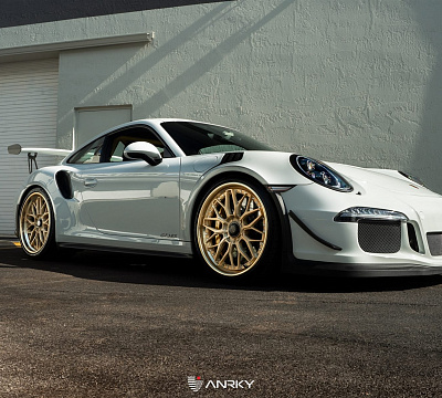 Фото дисков Anrky RS1 на Porsche 911 VII