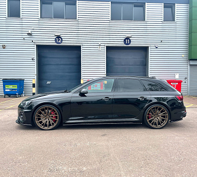 Фото дисков Vossen HF-4T на Audi A/S/RS 4 (B9)