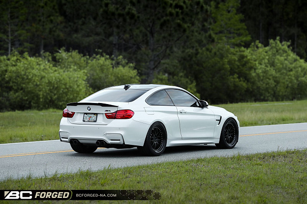 Фото дисков BC Forged LE81 // MLE81 Черный матовый на BMW 4/M4 (F32/F82)