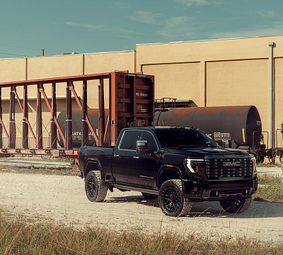 Фото дисков Vossen LCX-02 на GMC Sierra IV