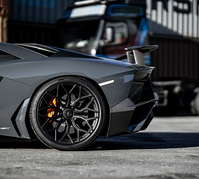 Фото дисков Vossen S17-01 на Lamborghini Aventador