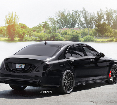 Фото дисков Strasse Wheels SV1 Deep Concave FS на Mercedes-Benz S-Class (W222, C217)