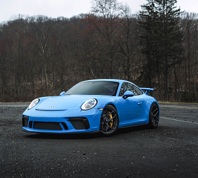 Фото дисков Brixton Forged PF7 на Porsche 911 VII