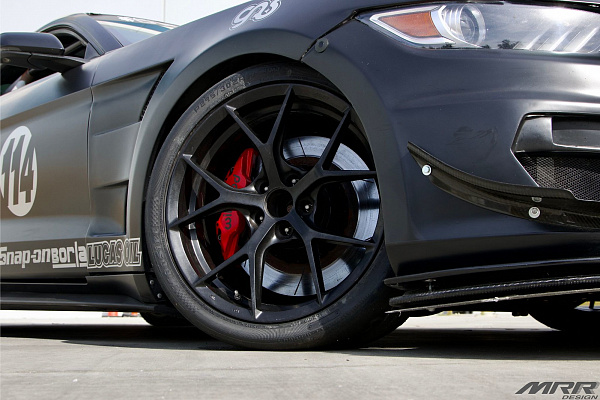 Фото дисков MRR FS06 Черный сатин на Ford Mustang VI