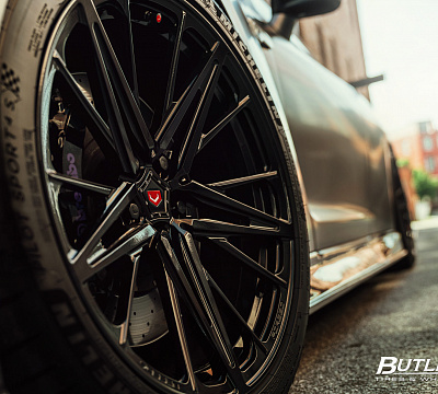 Фото дисков Vossen M-X6 на Nissan GT-R