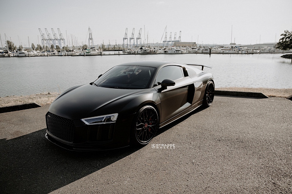 Фото дисков Strasse Wheels SV10M Deep Concave FS Другой цвет на Audi R8 (4S)
