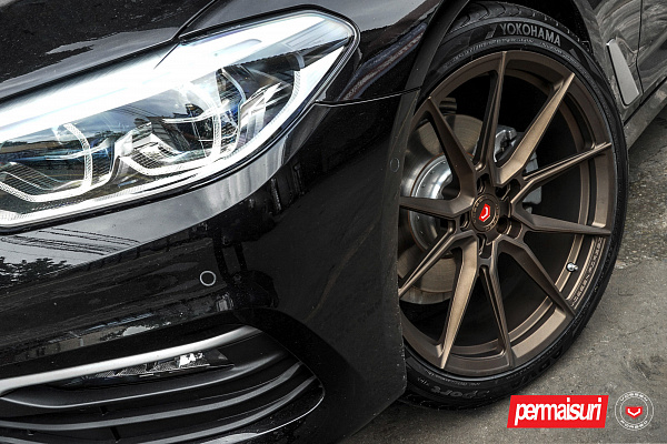 Фото дисков Vossen EVO-2 Сатиновая бронза на BMW 5/M5 (G30/F90)
