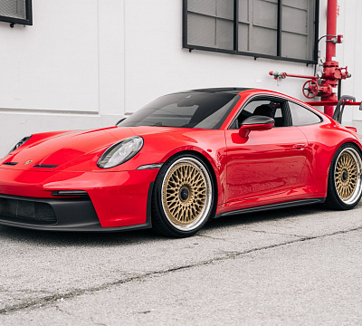 Фото дисков Brixton Forged TR20 на Porsche 911 VIII