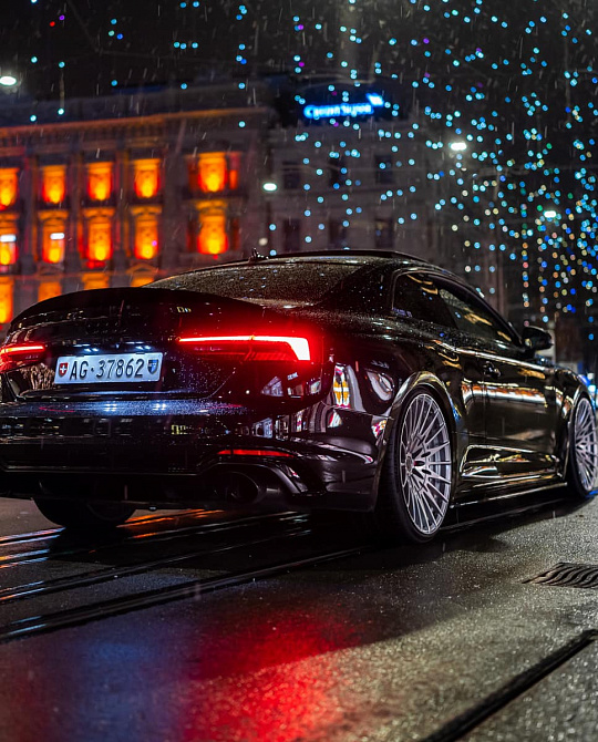 Фото дисков HS1 Глянцевый тонированный лак на Audi A/S/RS 5 (F5)