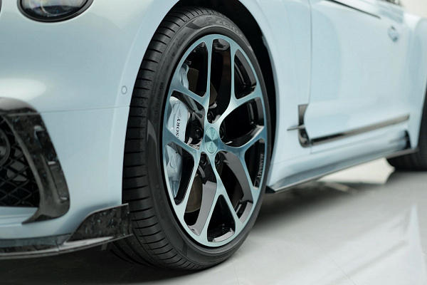 Фото дисков Mansory BY.5 Алмазная проточка на Bentley Continental GT III