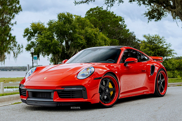 Фото дисков Strasse Wheels S5 Track Другой цвет на Porsche 911 VIII