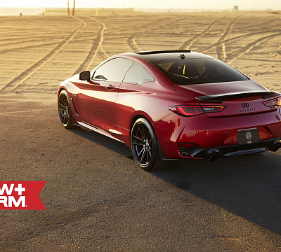Фото дисков HRE FF04 на Infiniti Q60 II