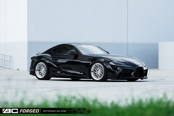 Фото дисков BC Forged LE81 // MLE81 Глянцевый лак на Toyota Supra A90