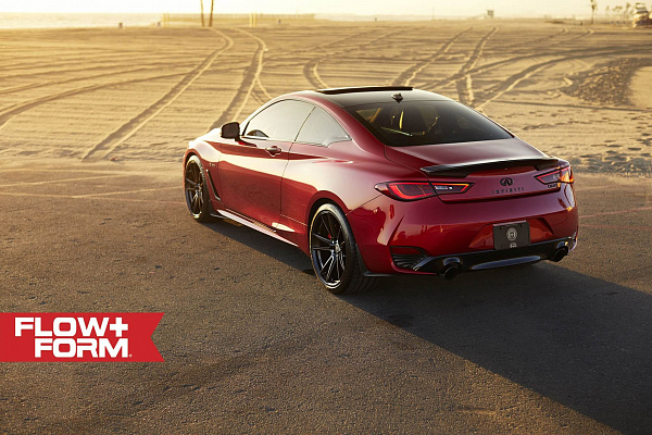Фото дисков HRE FF04 Черный сатин на Infiniti Q60 II