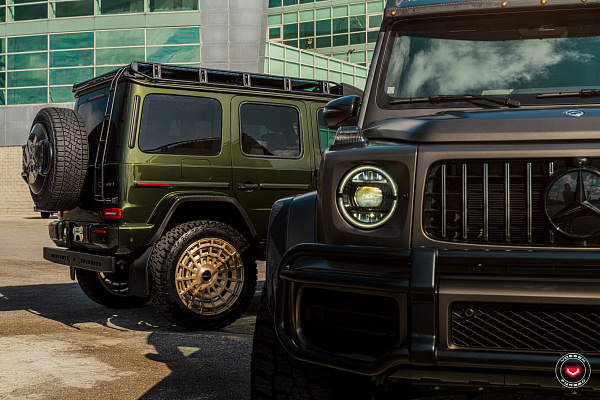 Фото дисков Vossen LC3-12 Глянцевая шампань на Mercedes-Benz G-Class III