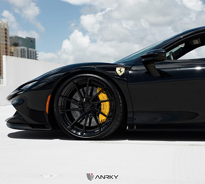 Фото дисков Anrky AN23 на Ferrari 812