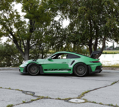 Фото дисков Brixton Forged TR20 на Porsche 911 VIII