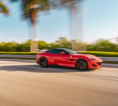 Фото дисков Vossen HF-4T на Ferrari Portofino