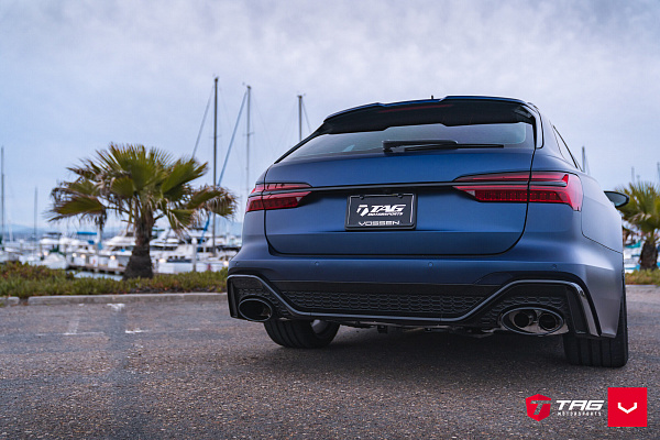 Фото дисков Vossen S17-06 Глянцевый темный лак на Audi A/RS 6 (C8)