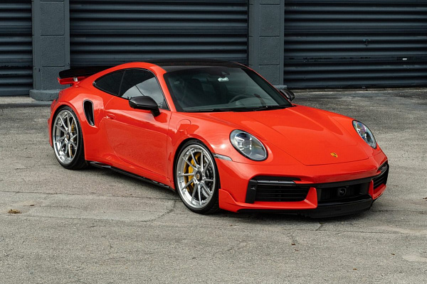 Фото дисков Anrky AN33 Полированный лак на Porsche 911 VIII