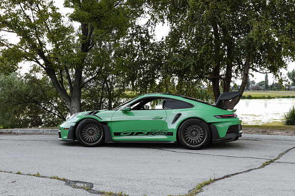 Фото дисков Brixton Forged TR20 Сатиновый темный лак на Porsche 911 VIII