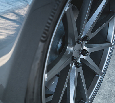 Фото дисков Vossen VFS-1 на Tesla Model S