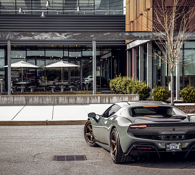Фото дисков Brixton Forged TR05 на Ferrari 296