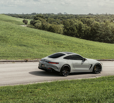 Фото дисков Vossen HF-7 на Mercedes-Benz AMG GT II