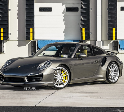 Фото дисков Strasse Wheels SV1 Deep Concave Monoblock на Porsche 911 VII