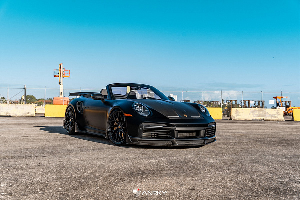 Фото дисков Anrky AN10 Черный глянец на Porsche 911 VIII
