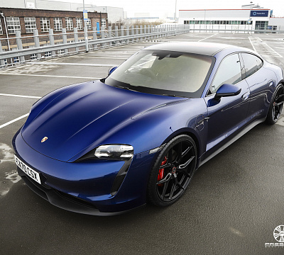 Фото дисков Vossen HF-5 на Porsche Taycan I