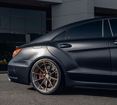Фото дисков Anrky AN28 на Mercedes-Benz CLS (C218)