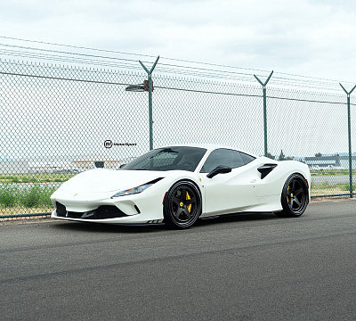 Фото дисков 1886 Wheels S005 на Ferrari F8