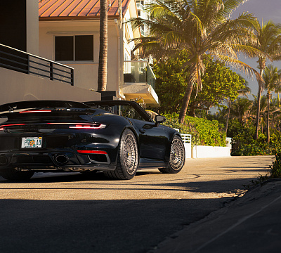 Фото дисков Vossen LC3-13T на Porsche 911 VIII