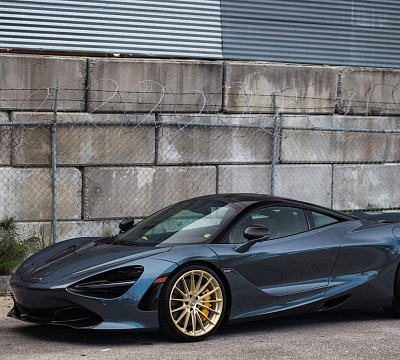Фото дисков HRE P103 на McLaren 720S