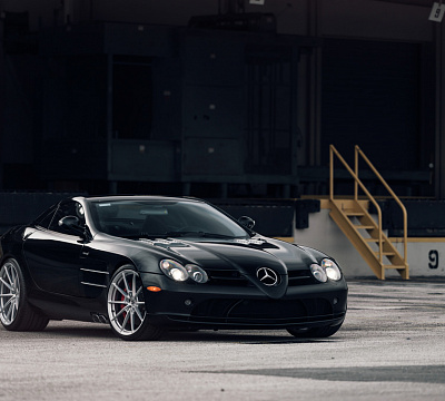 Фото дисков Anrky AN18 на Mercedes-Benz SLR McLaren